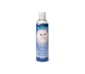 Bio-Groom Purrfect White shampoo kissoille, joilla on vaalea ja valkoinen turkki, 236 ml