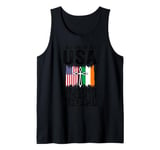 I may life in the USA but my story began in Ireland Irish Tank Top