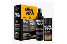 Nishman: Hair Building Fiber - Medium Brown (100ml)