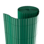 Canisse double face PVC Blooma verte L.3 m x H.1 m