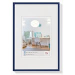 walther design Cadre photo walther design bleu 21 x 29,7 cm (DIN A4) Nouveau cadre en plastique Lifestyle KV130L