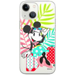 ERT GROUP Coque de téléphone Portable pour Iphone 13 Mini Original et sous Licence Officielle Disney Motif Minnie 029 Parfaitement adapté à la Forme du téléphone Portable, partiel imprimé