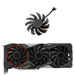 remplacement du ventilateur de refroidissement Radeon Jas5700,pour Gigabyte RX 5500 5600 5700 XT,plongeant la carte vidéo,PLD08010S12HH - Type A-Fan