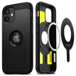 Spigen Tough Armor Mag case Compatible with iPhone 12 Mini 2020 - Black