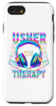 iPhone SE (2020) / 7 / 8 USHER HipHop Fan Music Therapy Retro Vintage Headphones 80s Case