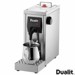 Dualit Milk Frother Steamer Cino Silver COFFEE Thermometer Powerful Pump 84850 c