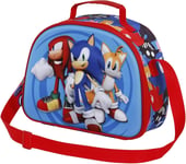 Sega-Sonic Friends-3D Lunch Bag, Blue