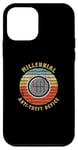 Coque pour iPhone 12 mini Tee-shirt de boîte de vitesses manuelle Millennial avec dispositif antivol