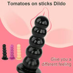 8 inch Anal Butt Plug Dildo Anal Beads Plug kit Dildo But Plug with Suction Cup