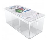 Stack 'n' Safe Deck Case Transparent Standard Size (480+) Deck Box - Kortspill fra Outland