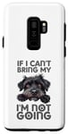 Coque pour Galaxy S9+ Russe Tsvetnaya Bolonka If I Can't Bring My Dog Not Going