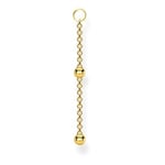 Thomas Sabo EP013-413-39 Gold Plated Single Ear Pendant Dots Jewellery