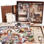 Parti med 136 Scrapbooking Kit Bullet Journal, Vintage Scrapbooking