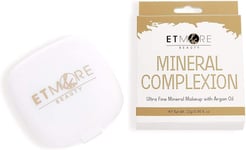 ETMORE BEAUTY – Face Powder Foundation, Mineral Pressed Powder Longwear