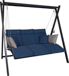 Angerer Balancelle Smart 3 Places 220 x 150 x 210 cm Bleu