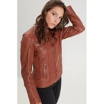 Veste Rose Garden  JODYTA LAMB VITA COGNAC