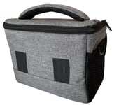 DSLR Camera Case Bag for  Nikon Coolpix P500 P510 D90 D800 D300S D5000 Grey