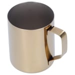 Semiter Water Cup, Smooth Single‑Layer Coffee Mug, for Bar Home(Golden)