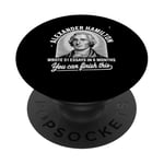 Alexander Hamilton Wrote 51 Essays in 6 Months Vintage PopSockets PopGrip Adhésif