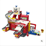 VTech Toot-Toot Drivers Fire Station Set with Toot-Toot vehicles