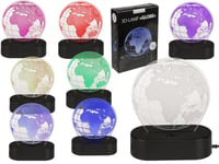 Out of the blue Globe terrestre 3D en Plastique avec câble USB dans Une boîte Cadeau 20 cm