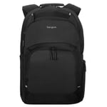 Targus Laptop Backpack, Fits Laptops 15-16", 25L Capacity, Multi Pocket, Water-resistant, Black