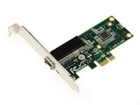 KALEA-INFORMATIQUE Carte contrôleur PCIe x1 réseau 1G Gigabit LAN Ethernet SFP avec Chipset Intel WGI210AS - Support Audio Video Bridging AVB
