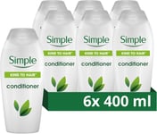 Simple Gentle Care Conditioner 6x 400ml