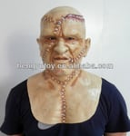 Jason Voorhees Naamiot Freddy Krueger -kauhuelokuvat Scary Latex Mask Halloween Mask Perjantai Kauhuasu Naamiot Bloody Hood