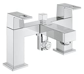 GROHE Eurocube Two-Handled Bath/Shower Mixer ½" Chrome 25137000