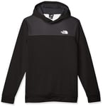 THE NORTH FACE NF0A7ZA8KT01 M Reaxion Fleece P/O Hoodie Sweatshirt Homme TNF Black/Asphalt Grey Taille S