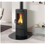 Poêle à bois 6.2kw noir - Nordica Extraflame - 7119301