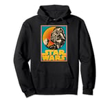 Star Wars Darth Vader Pop Art Portrait Pullover Hoodie