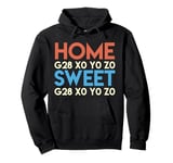 3-D Printer Home Sweet G28 XO YO ZO GCode 3D Prints Pullover Hoodie