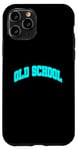 iPhone 11 Pro Turquoise Graphic Old School Turquoise Graphic Case