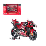 Moto Miniature Ducati Corse De Francesco Bagnaia N°1 1/18 Ème-Maisto