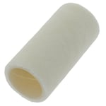 Coral 41730 Housse pour rouleau de peinture avec un tissu à manches courtes en velours de 10,2 cm de diamètre, 3,8 cm, blanc, 10,2 x 3,8 cm