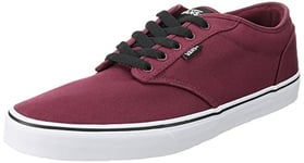 Vans Atwood Canvas Total, Baskets Basses Homme, Bordeaux (Oxblood/Blanc), 41 EU