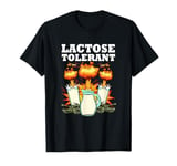 Funny Lactose Tolerance Dairy Milk Lover Lactose Tolerant T-Shirt