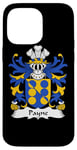 Coque pour iPhone 14 Pro Max Armoiries Payne - Blason de la famille