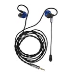 Gaming Earbuds With Microphone Lightweight Sensitive 3.5mm Wired Detachable UK