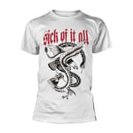 SICK OF IT ALL - EAGLE (WHITE) WHITE T-Shirt X-Large