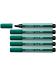 STABILO Pen 68 MAX - Felt-tip pen with thick chisel tip - turquoise green