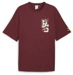 Puma PUMA x STAPLE graphic tee T-Shirt burgundy