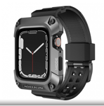 Nillkin DynaGuard Wristband + Case for Apple Watch Series 45mm 7/8/9 Gray