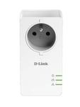 Kit de démarrage D-Link DHP-P601AVEU Gigabit CPL AV2 1000 HD avec prise intégrée