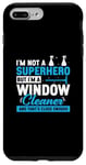 Coque pour iPhone 7 Plus/8 Plus Je ne suis pas un super-héros drôle de lavage de vitres pour nettoyeurs de vitres