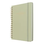 Kokonote Diary 2024-2025 Sage Green | Back To School 12 Months A5 Academic Diary 2024-2025 Week To View | August 2024 - July 2025 | Mid Year Diary 2024-2025 With Stickers | Weekly Academic Planner