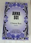 Anna Sui L'Armour Rose Paris, Eau de Parfum 75ml, Sealed