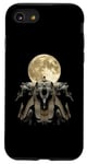 Coque pour iPhone SE (2020) / 7 / 8 Pharaon King Tut Lune hurlante égyptienne